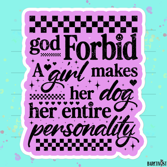 God Forbid Die-Cut Sticker
