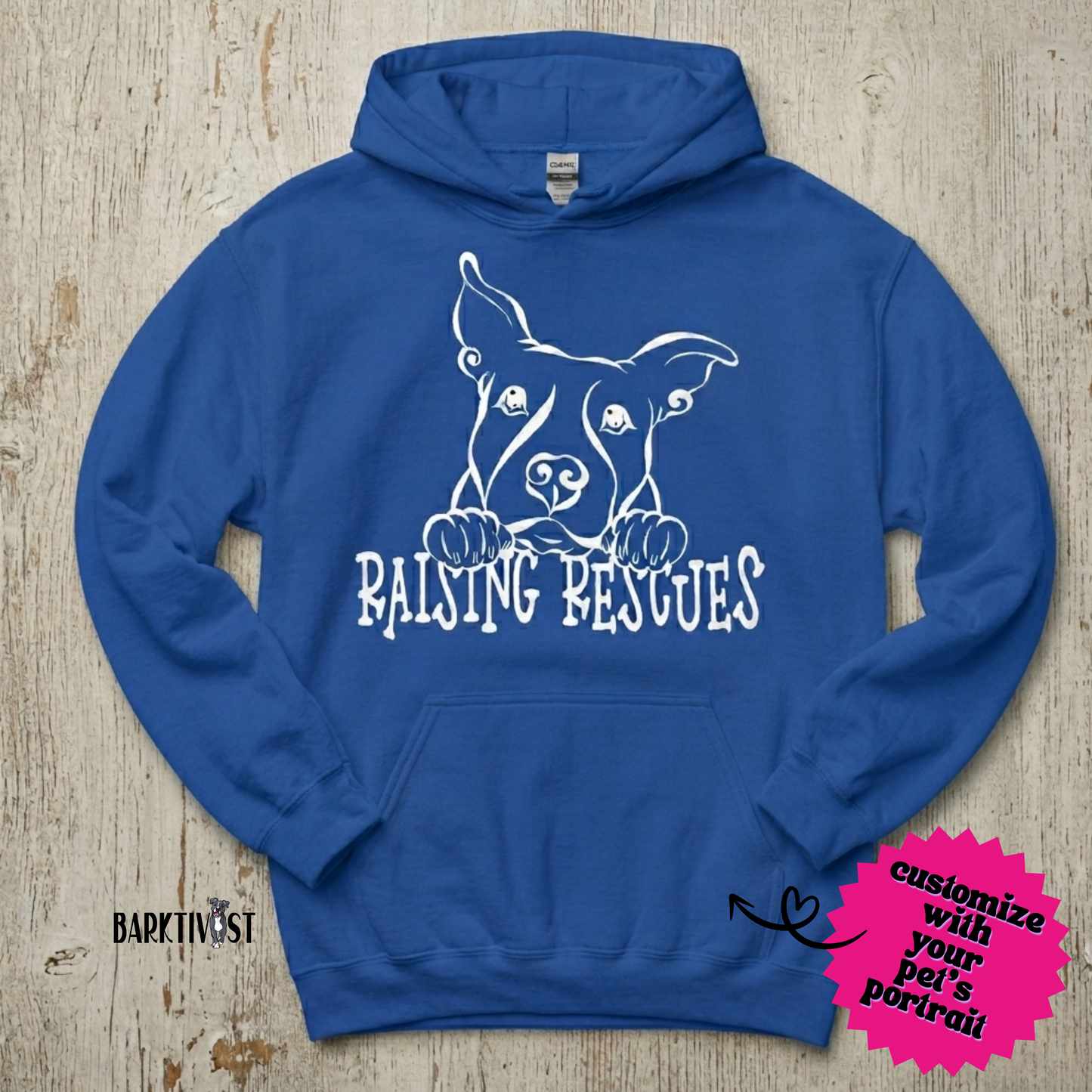 Raising Rescues Unisex Hoodie