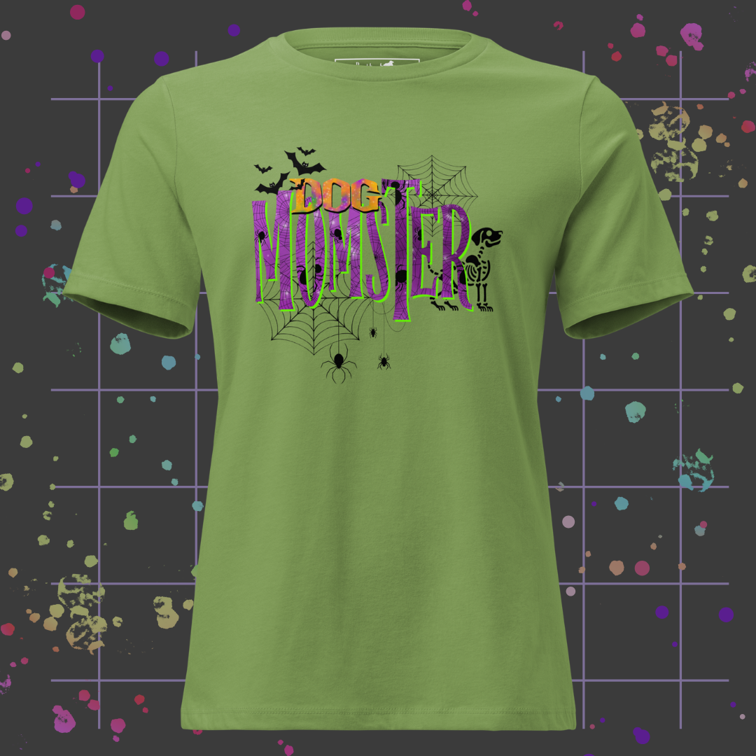 Dog Momster Women's Relaxed T-Shirt