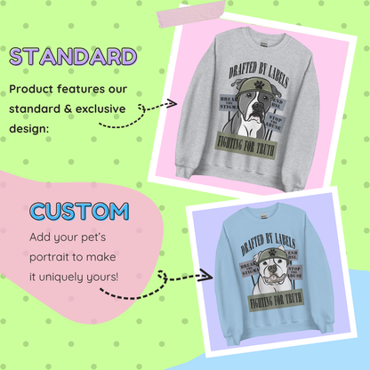 Drafted by Labels Unisex Sweatshirt