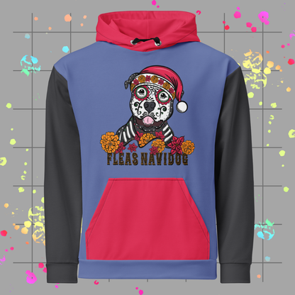 Fleas Navidog Printed Unisex Hoodie