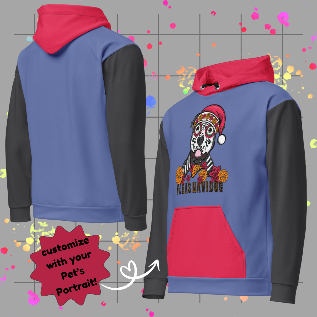 Fleas Navidog Printed Unisex Hoodie