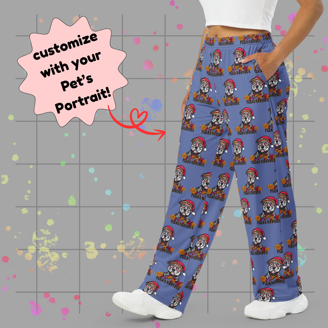Fleas Navidog Unisex Pajama Pants