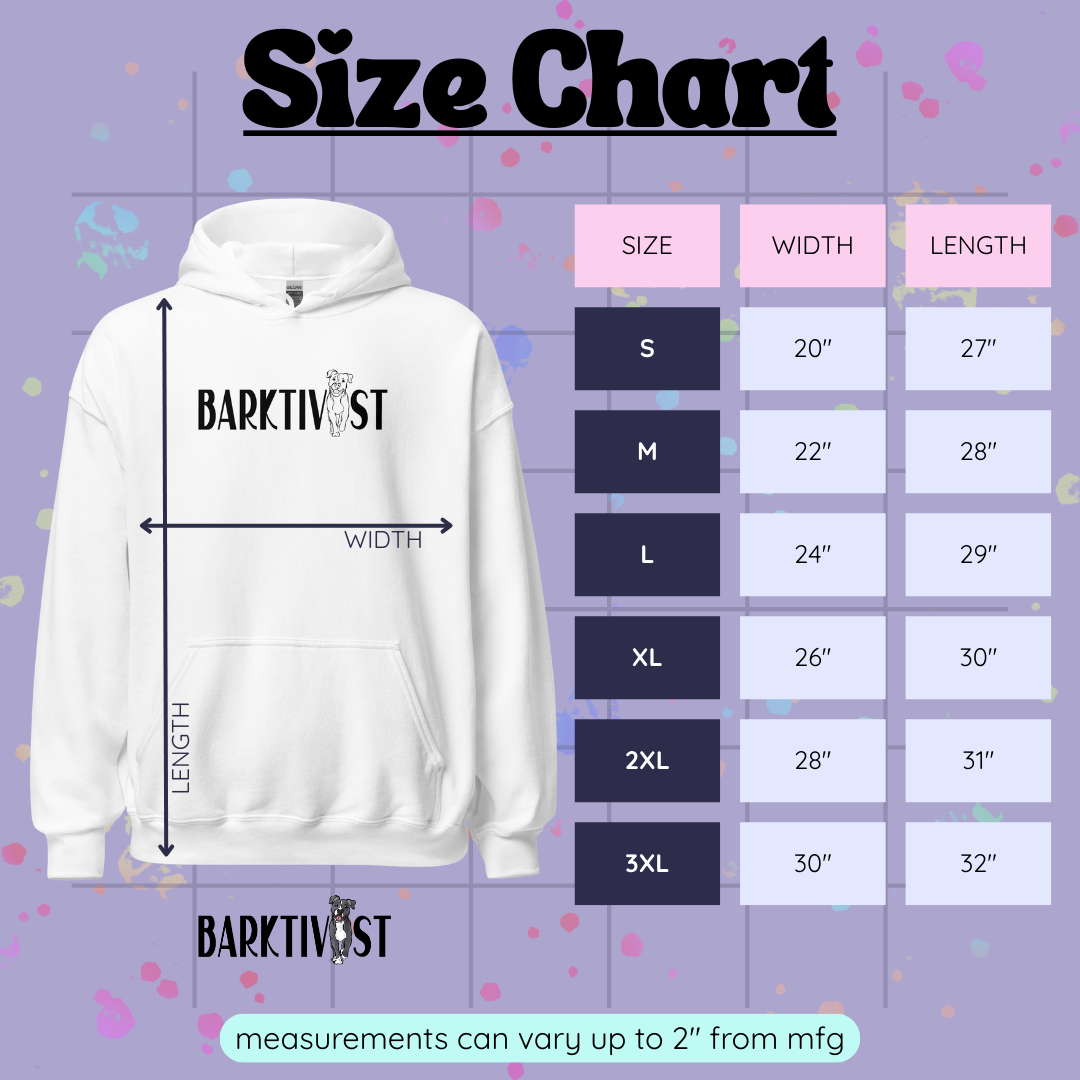 Spiraling, Dogs Help Unisex Hoodie