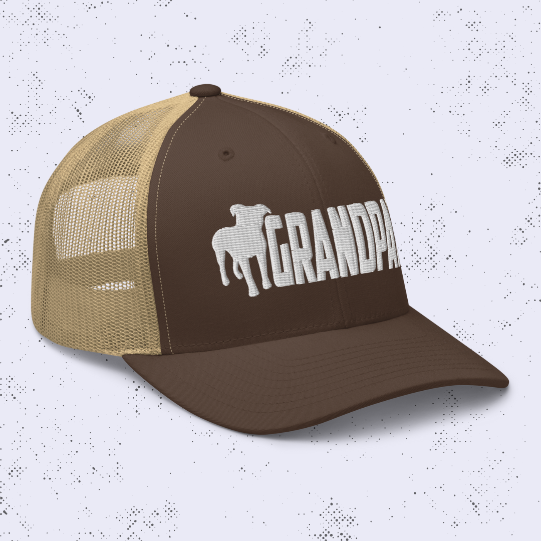 GRANDPAW Retro Trucker Hat