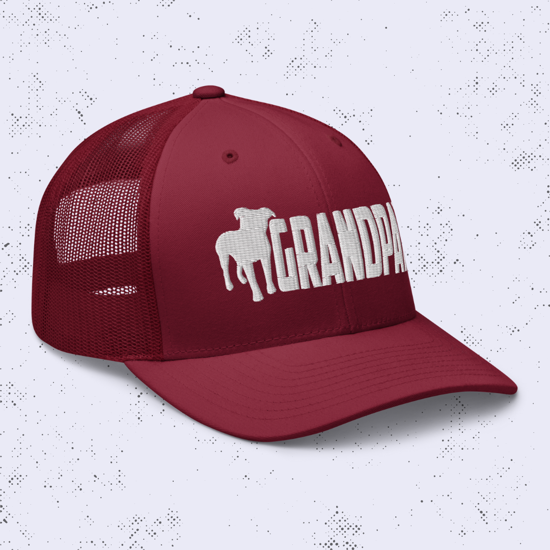 GRANDPAW Retro Trucker Hat