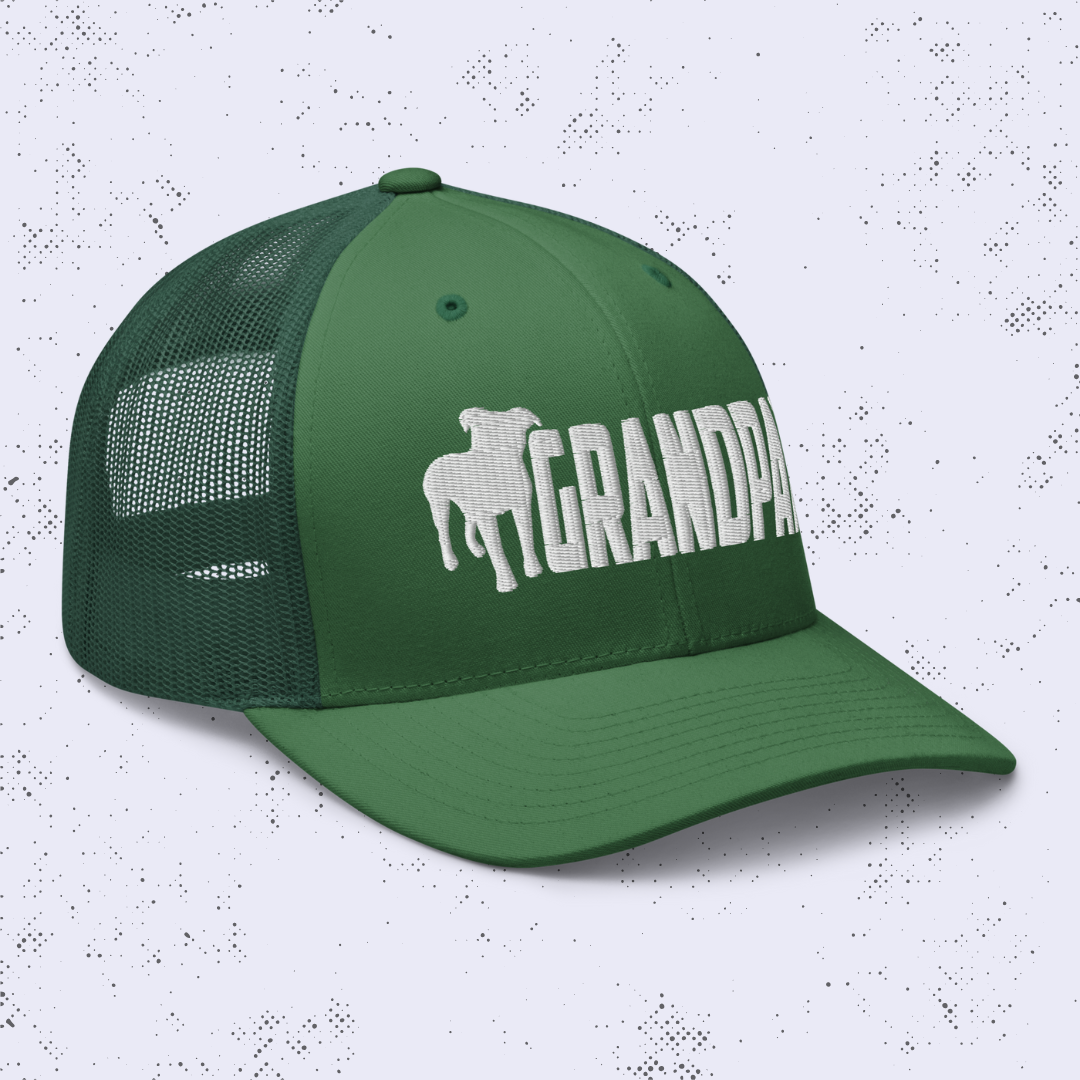 GRANDPAW Retro Trucker Hat