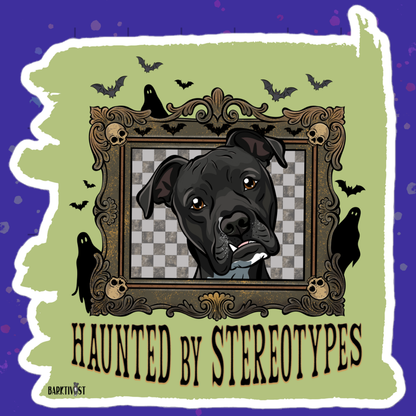 Haunted By Stereotypes Die-Cut Sticker