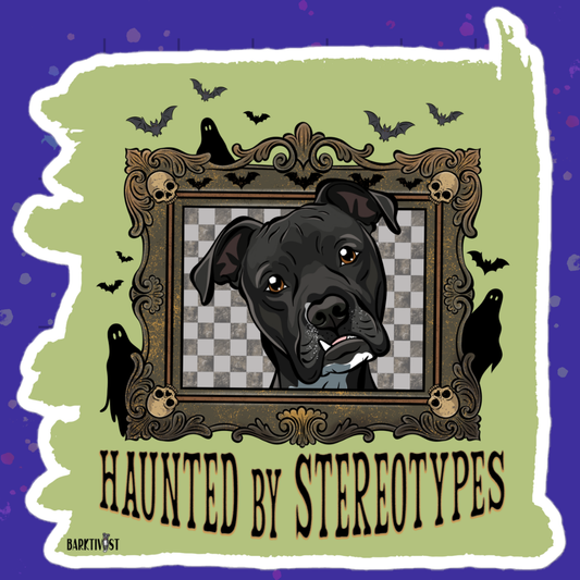 Haunted By Stereotypes Die-Cut Sticker