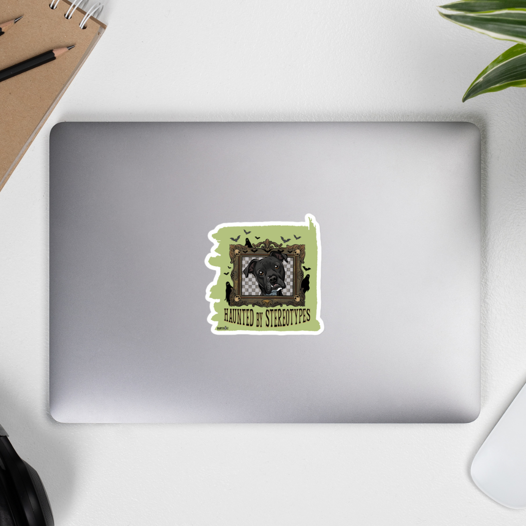 Haunted By Stereotypes Die-Cut Sticker