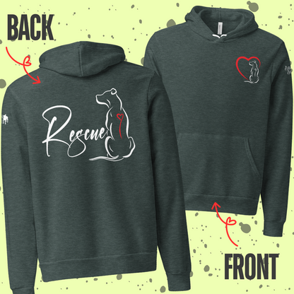 Heart of a Pittie Signature Hoodie