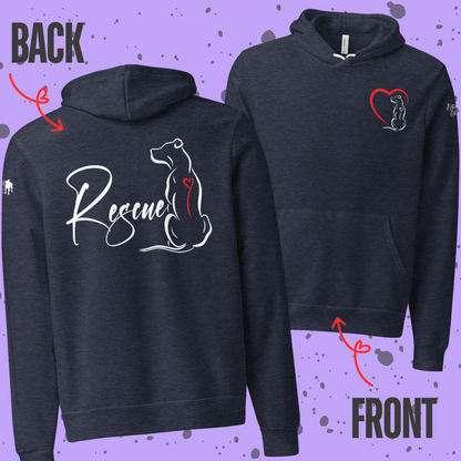 Heart of a Pittie Signature Hoodie