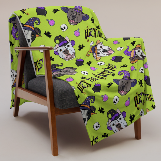 Hex the Haters Throw Blanket