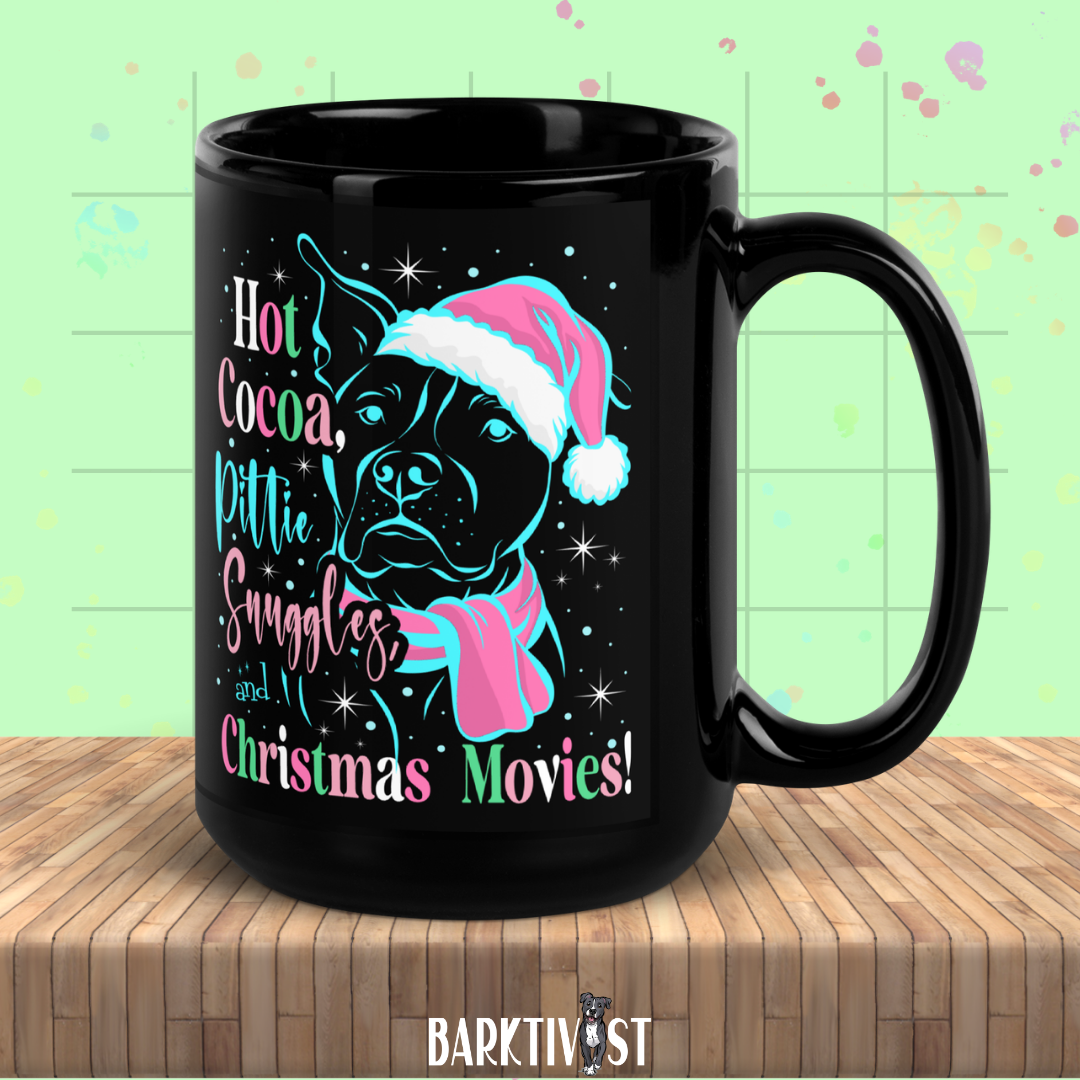 Pittie Snuggles, 15oz Mug