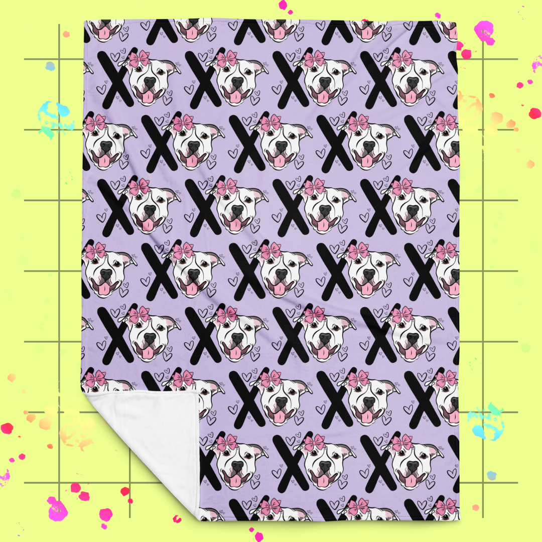 Hugs & Kisses Throw Blanket