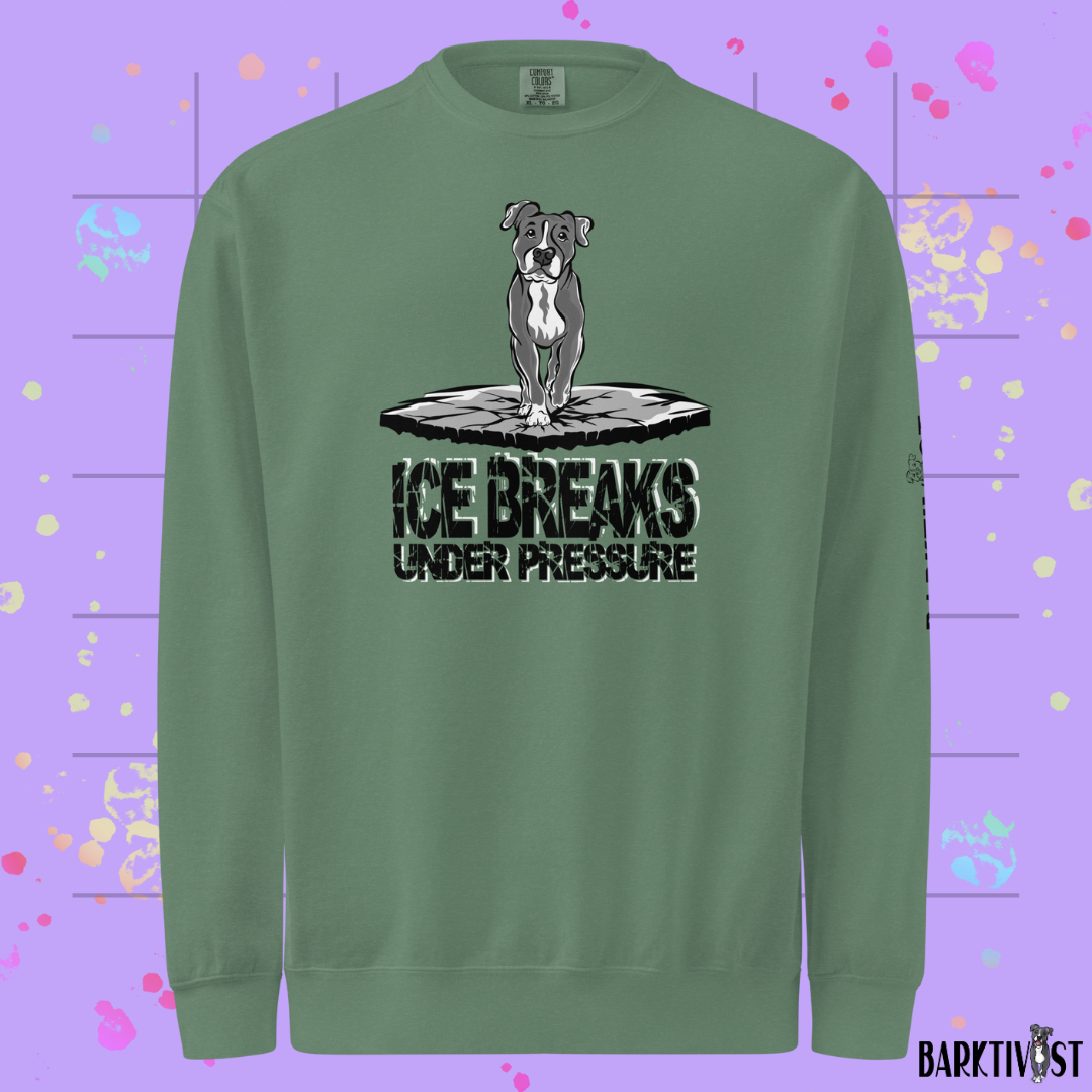 Ice Breaks Under Pressure Sweatshirt