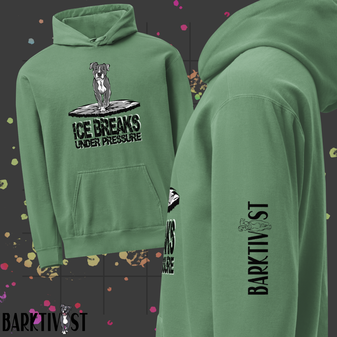 Ice Breaks Under Pressure Hoodie