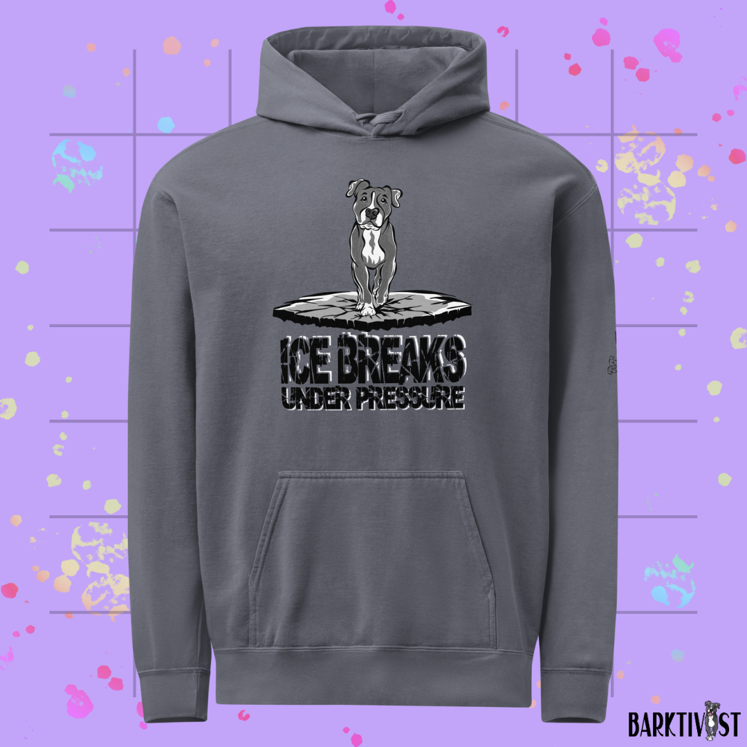 Ice Breaks Under Pressure Hoodie