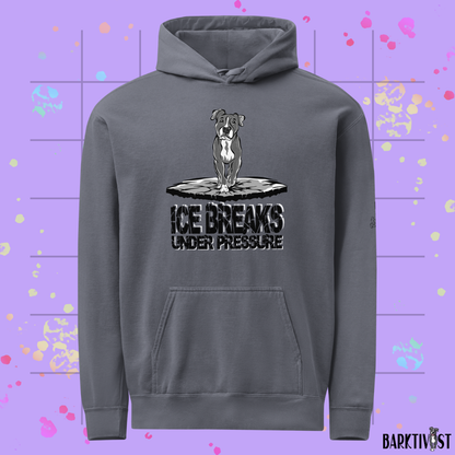 Ice Breaks Under Pressure Hoodie
