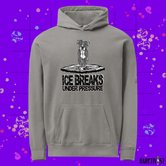 Ice Breaks Under Pressure Hoodie