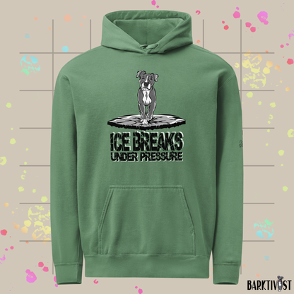 Ice Breaks Under Pressure Hoodie