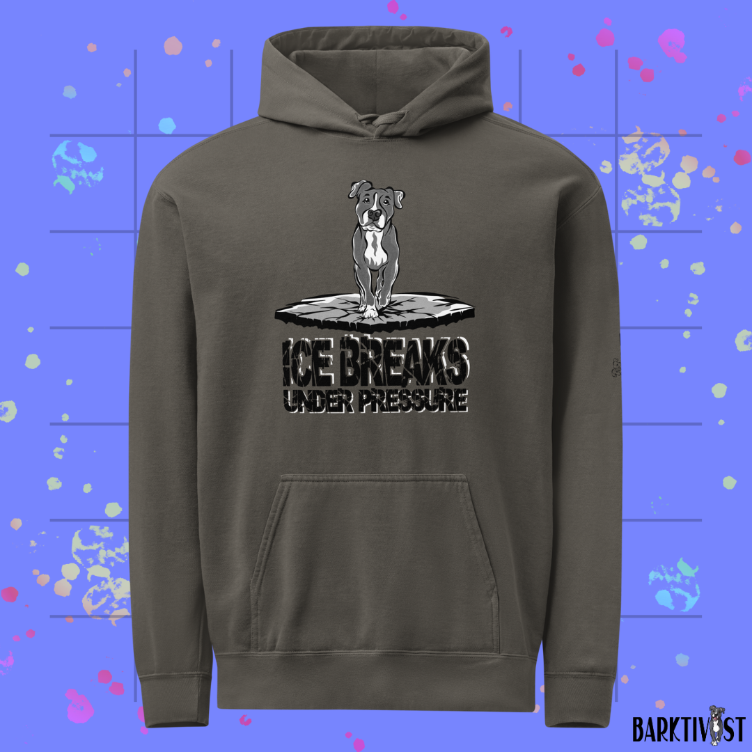 Ice Breaks Under Pressure Hoodie
