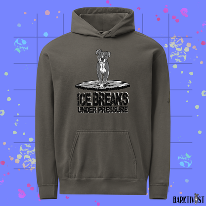 Ice Breaks Under Pressure Hoodie