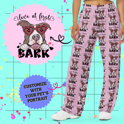 Love at First Bark Unisex Pajama Pants
