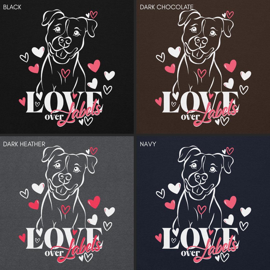 Love Over Labels Unisex Hoodie