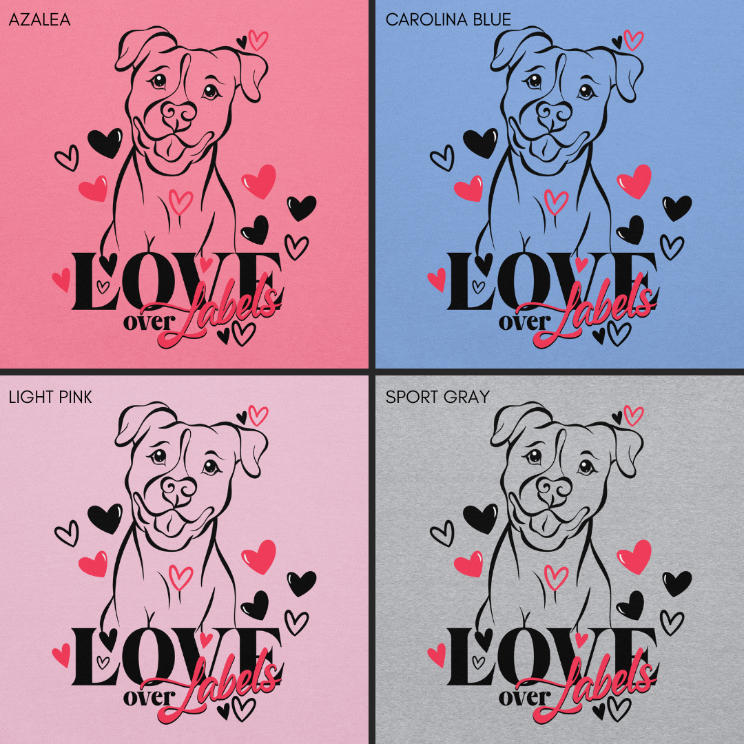 Love Over Labels Unisex Hoodie