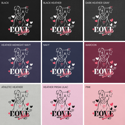 Love Over Labels Unisex Tee