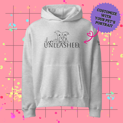 Love, Unleashed Oversized Hoodie
