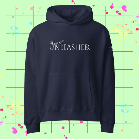 Love, Unleashed Oversized Hoodie