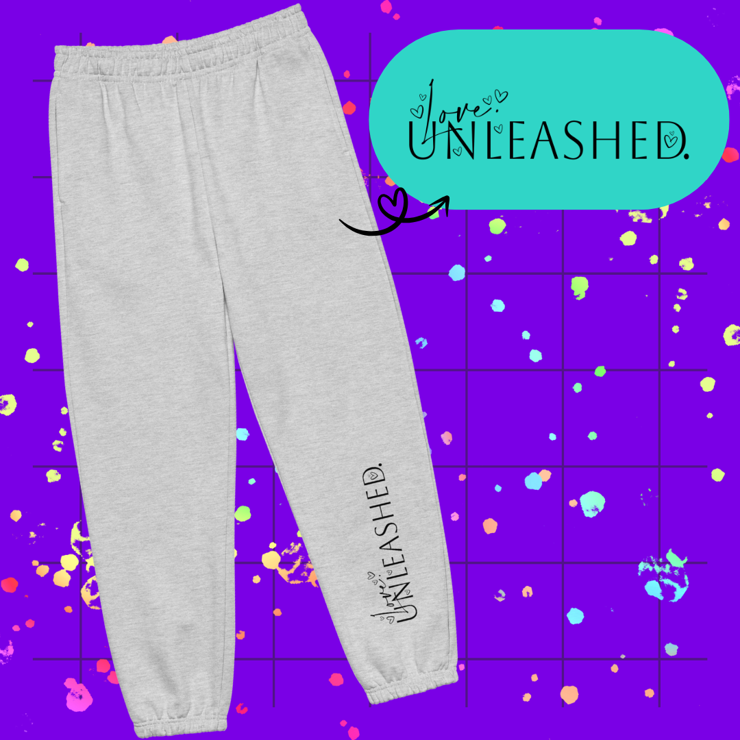 Love, Unleashed Unisex Sweatpants
