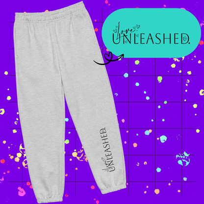 Love, Unleashed Unisex Sweatpants