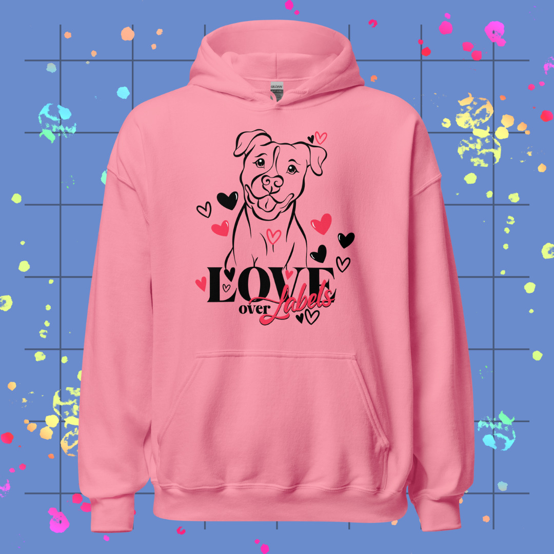 Love Over Labels Unisex Hoodie