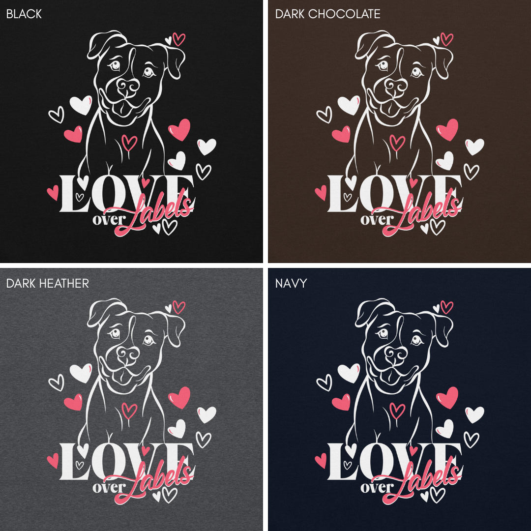 Love Over Labels Unisex Sweatshirt