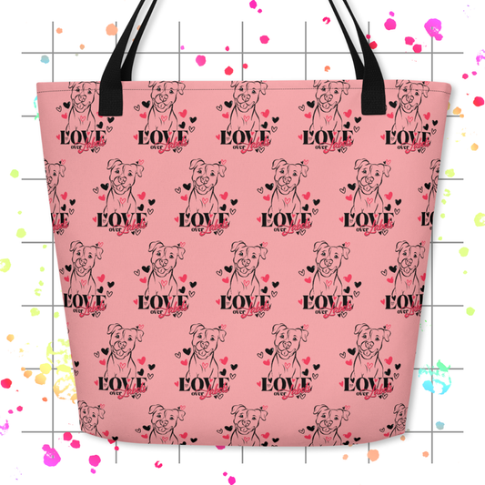 Love Over Labels Tote