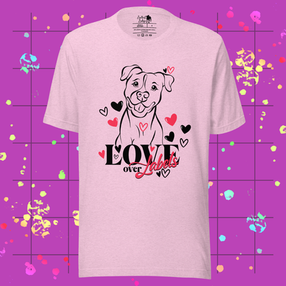 Love Over Labels Unisex Tee