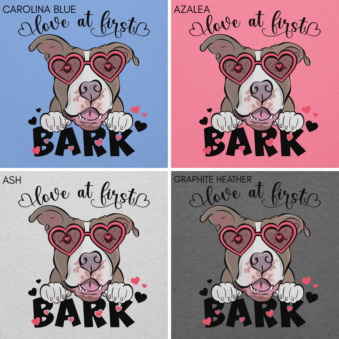 Love at First Bark Unisex Hoodie
