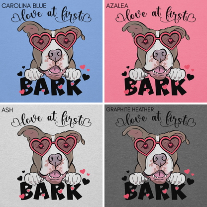 Love at First Bark Unisex Hoodie