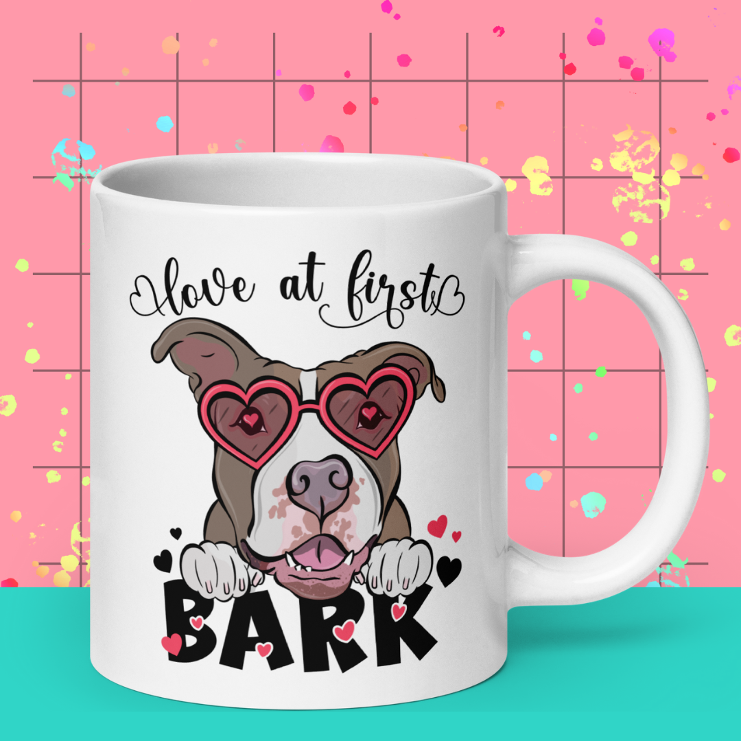 Love at First Bark 20oz Mug