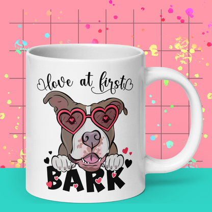 Love at First Bark 20oz Mug