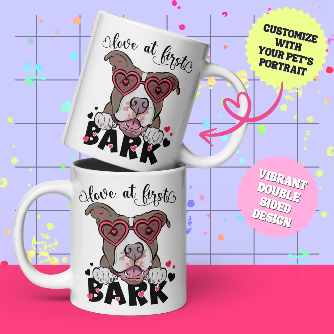 Love at First Bark 20oz Mug