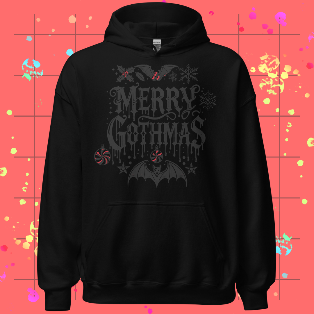Merry Gothmas Unisex Hoodie