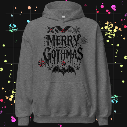 Merry Gothmas Unisex Hoodie