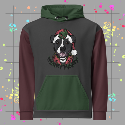 Merry Misfit Printed Unisex Hoodie