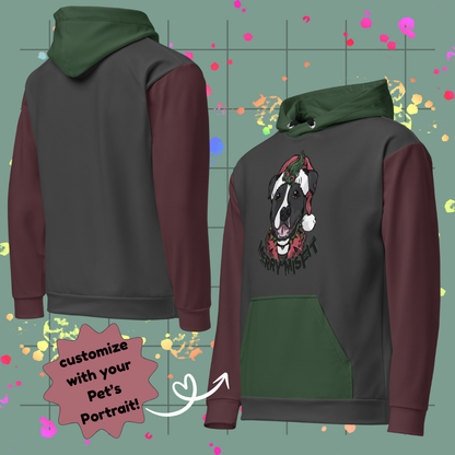 Merry Misfit Printed Unisex Hoodie