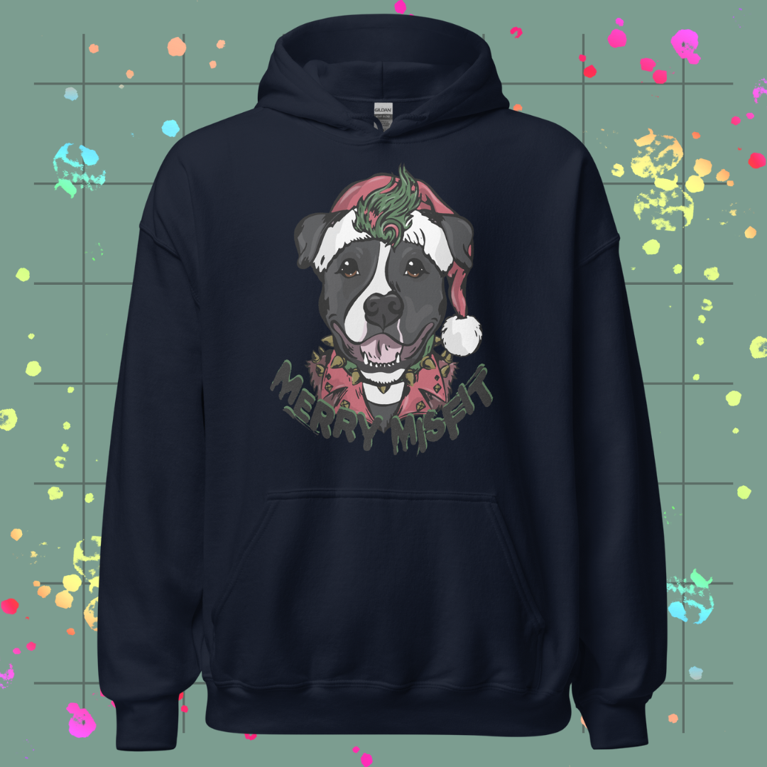 Merry Misfit Unisex Hoodie