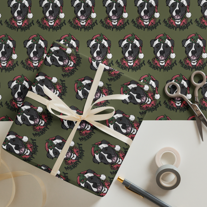 Merry Misfit Wrapping Paper Sheets